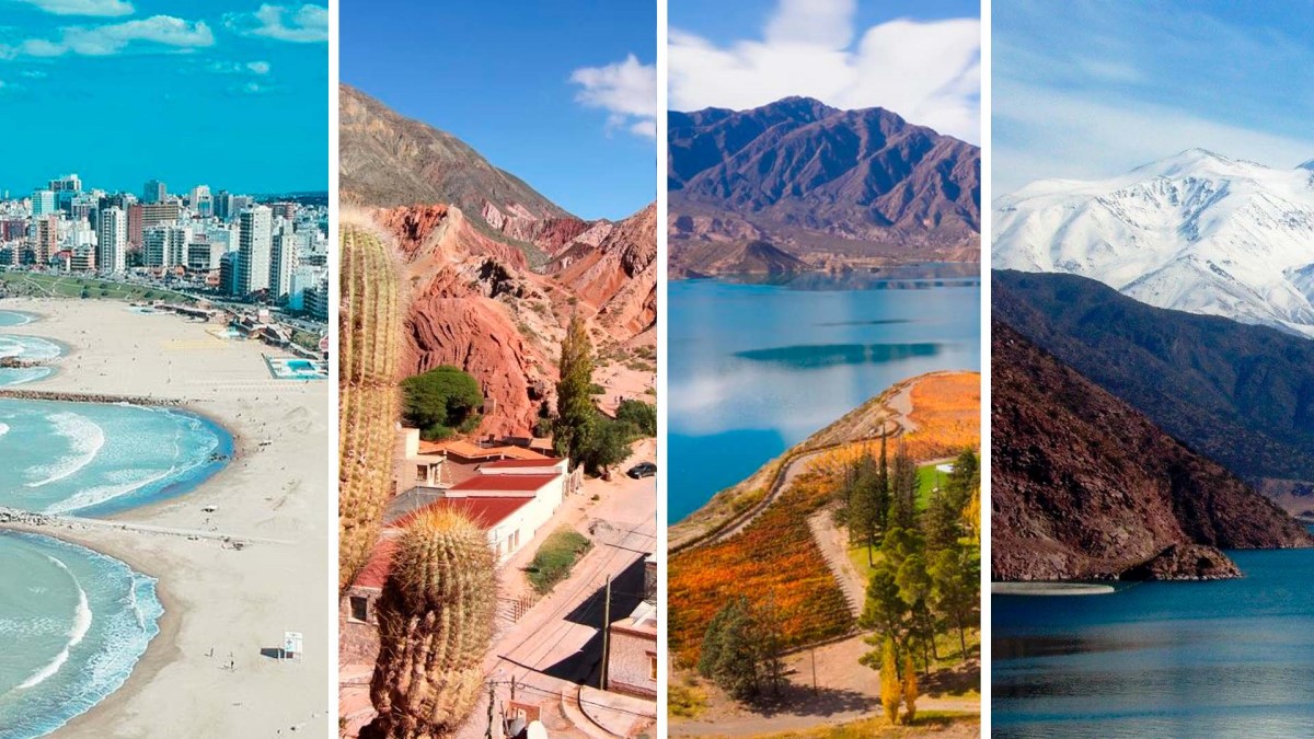Los lugares más visitados por los Argentinos en 2023